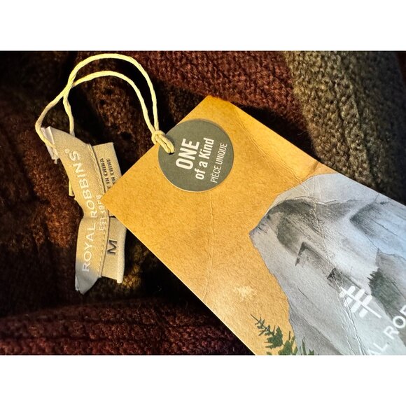 Royal Robbin’s Sutter Sweater Size Medium Cowl Neck Tunic NWT Knit $80 Deep Blue - Picture 6 of 12